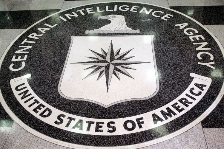 Logo Badan Intelijen Pusat Amerika Serikat (AS) (Reuters)