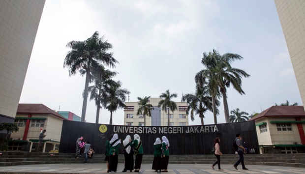 Kampus Universitas Negeri Jakarta (Tempo)