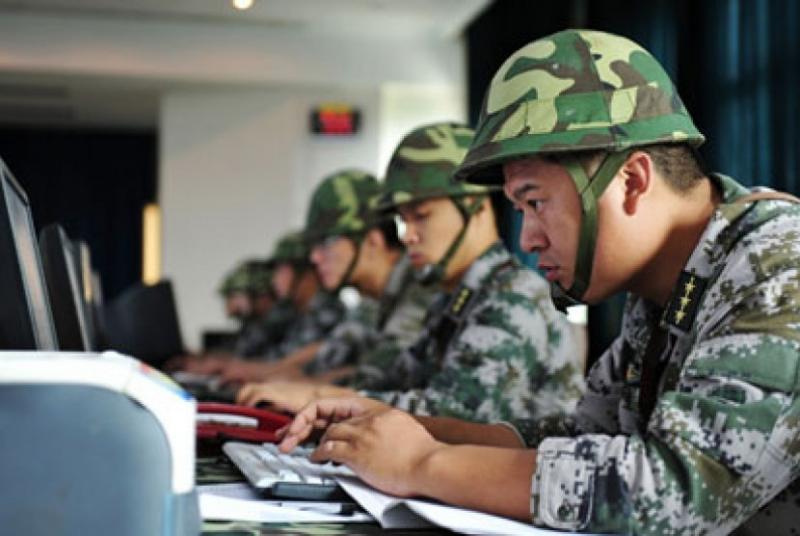 Pasukan Siber Cina (ilustrasi)