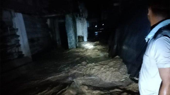 Banjir bandang di OKu Selatan (Tribun)