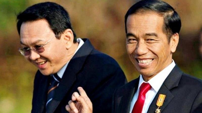 Presiden Joko Widodo dan Eks Gubernur DKI Jakarta Basuki Tjahaja Purnama (Pikiran Rakyat)