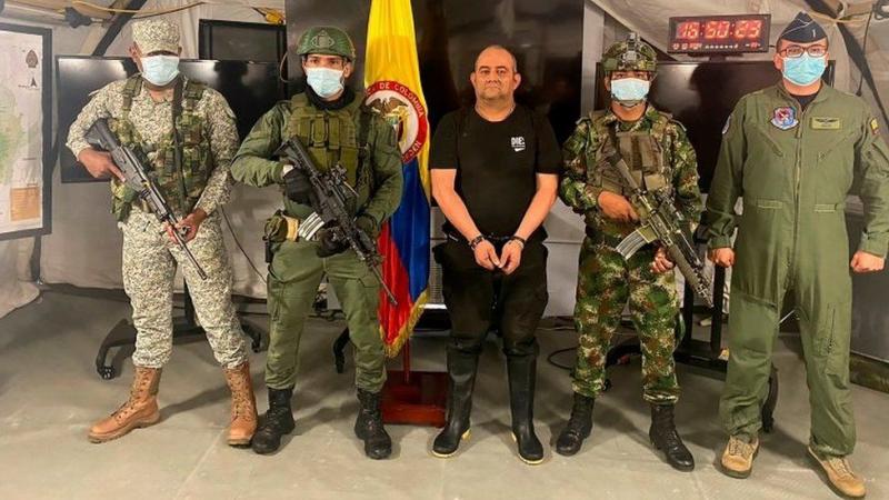 Raja Narkoba Kolombia Otoniel Diringkus Polisi. (BBC).