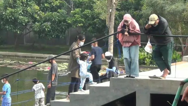 Penerapan PPKM Level 2, Pemprov Dki Buka 58 Taman dan ruang terbuka hijau
