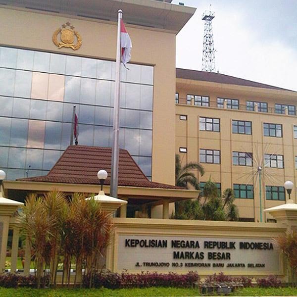 Gedung Markas Besar Polri di Jl. Trunojoyo 3, Kebayoran Baru, Jakarta Selatan. (Foto: polri.go.id).