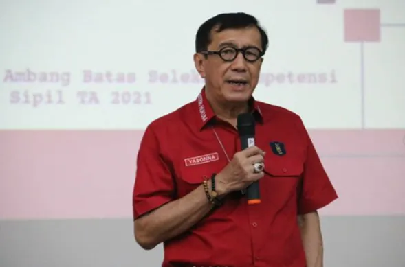 Menteri Hukum dan HAM Yasonna Laoly (Sumber: IG @yasonna.laoly)