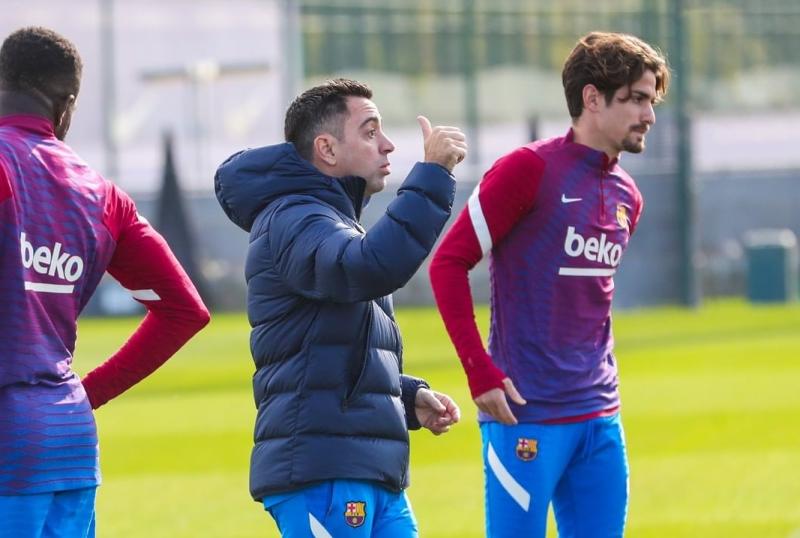 Pelatih Barcelona Xavi Hernandez (Foto: Instagram @Barcelona)