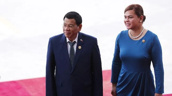 Sara Duterte, putri mantan Presiden Filipina Rodrigo Duterte (AFP)