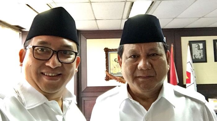 Politisi Gerindra Fadli Zon dan Menhan Prabowo Subianto (Foto: Ist)