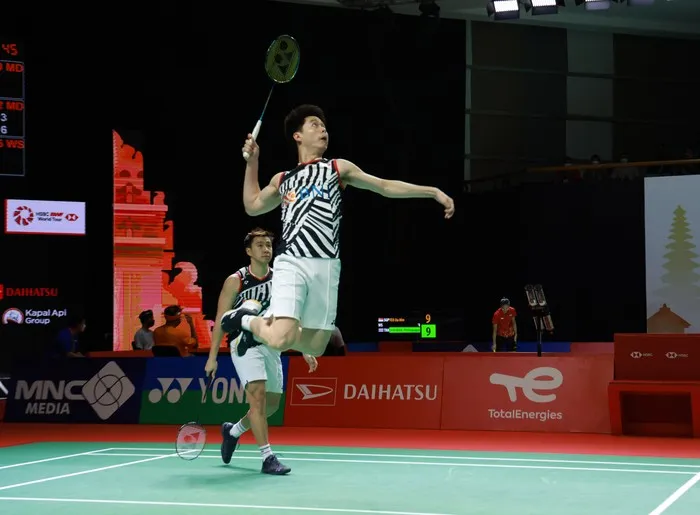 Kevin-Marcus di Indonesia Masters 2021 (Dok.PBSI)
