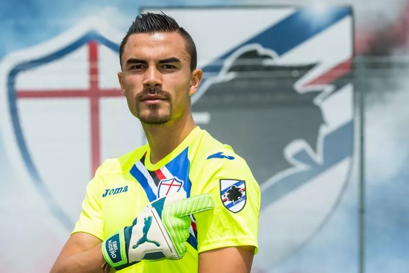 Kiper Sampdoria Emil Audero Mulyadi. (Twitter)
