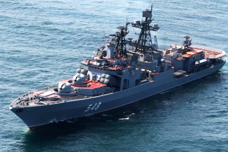 Kapal perusak Rusia Admiral Panteleyev. (Reddit)