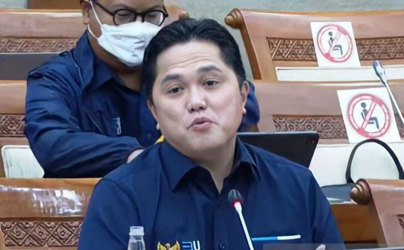 Menteri BUMN Erick Thohir mengaku lelah dengan pandemi Covid-19 yang belum berakhir (Foto: Antara)