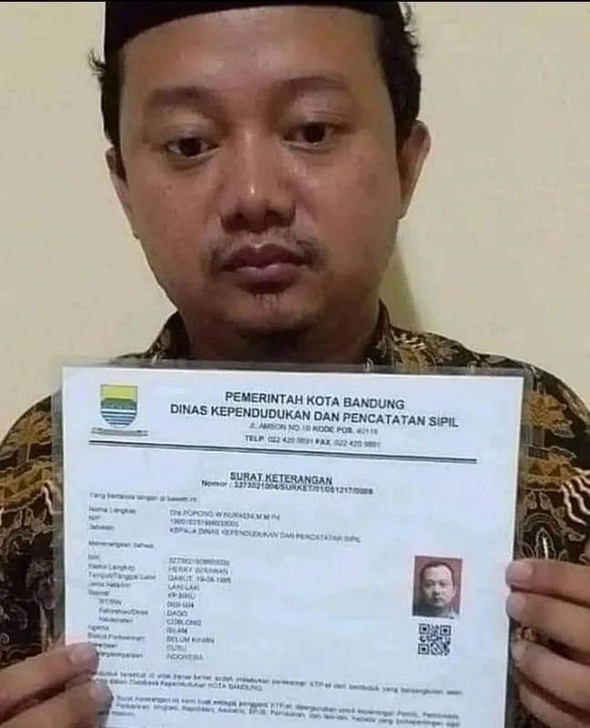 Pelaku Herry Wirawan Perkosa 14 Santriwati masih anak-anak  FOTO Deskjabar