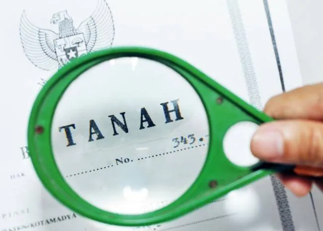 Ilustrasi Setifikat Tanah (Net)