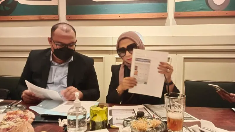 Rifa Handayani akan Terus Kejar Ketua Umum Parpol berinisial AH (Foto : Istimewa)