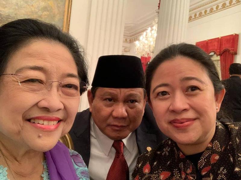 Prabowo Subianto dan Puan Maharani makin serius konsolidasi untuk maju capres 2024 (ist)