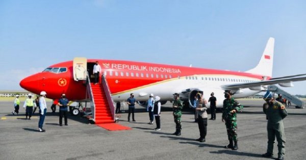 TNI AU pindahkan skuadron pesawat kepresidenan ke Bandara Soetta (katadata)