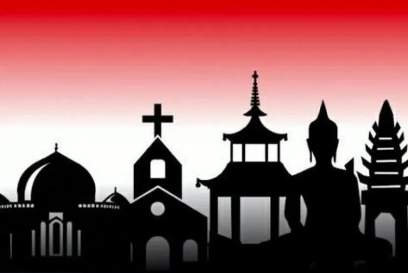Ilustrasi toleransi beragama (Republika)