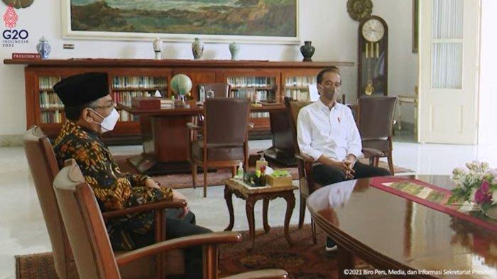 Ketum PBNU Gus Yahya bertemu Presiden Jokowi (Biro Pers Setpres)