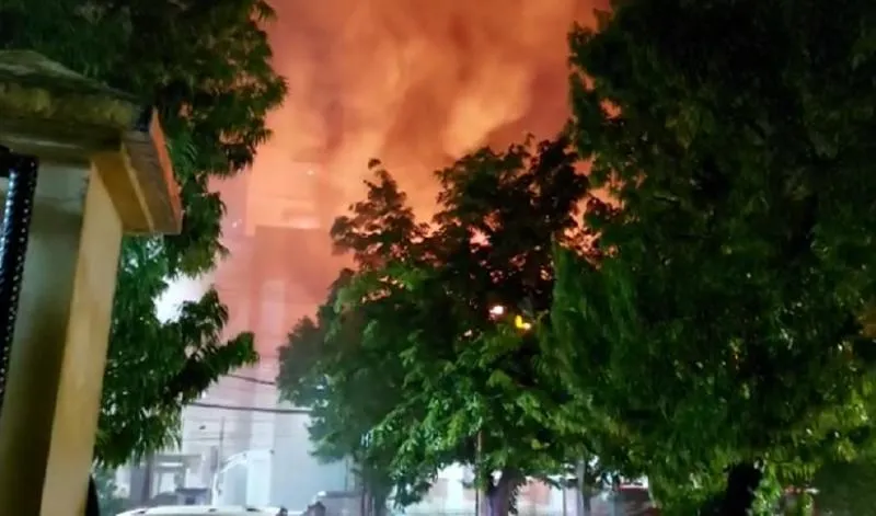 RSUP dr Kariadi Semarng terbakar (sindo)