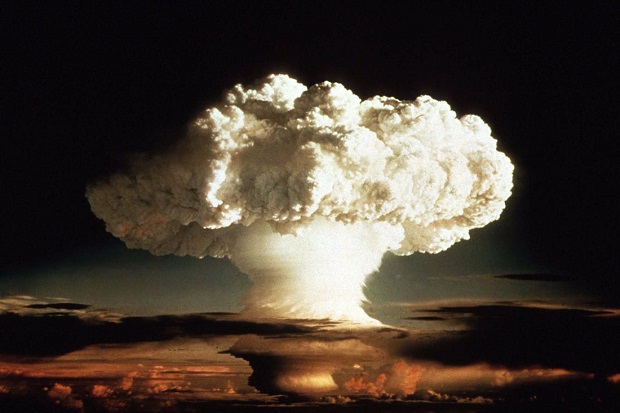 Ilustrasi ledakan bom nuklir (Reuters)