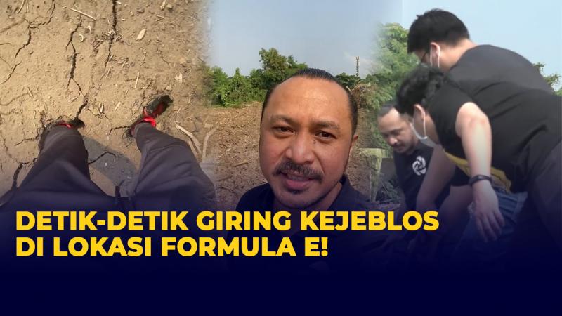 Giring Sidak Lokasi Sirkuit Formula E, Jakpro Beri Respons Menohok. (Twitter Giring).