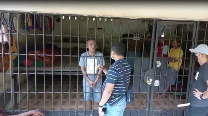 Kerangkeng Manusia ditemukan di Rumah Bupati Langkat Terbit Rencana Parangin-angin (Dok.Polda Sumut)