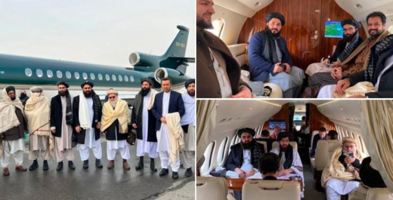 Rombongan Taliban ke Norwegia Naik Pesawat Pribadi (Twitter)