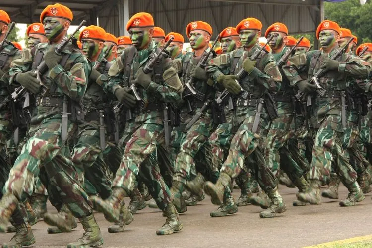 Korps Paskhas TNI AU ganti nama jadi Kopasgat (kompas)