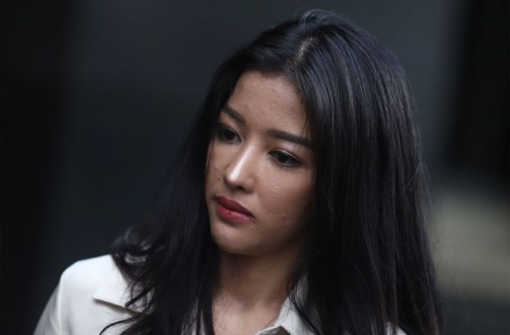 Eks Pramugari Siwi Widi Purwanti dituding wanita simpanan mantan Direktur Human Capital PT Garuda Indonesia Heri Akhyar (Suara)