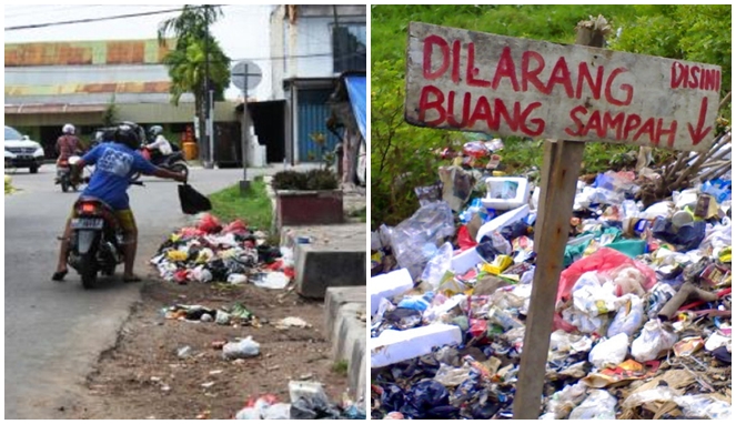 Buang sampah sembarangan di Kota Jakarta Selatan bisa di OTT (pekanbarugo.id)
