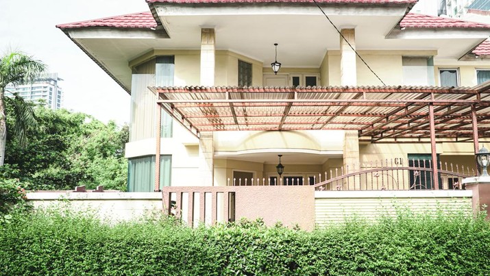 Rumah mewah milik obligor BLBI Santoso Sumali di Kedoya, Jakarta Barat (Dok.Satgas BLBI)