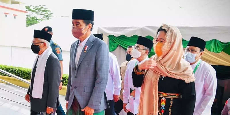 Presiden Joko Widodo dan Ketua DPR RI, Puan Maharani/Net