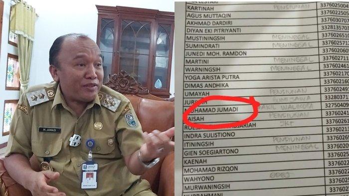 Wakil Walikota Tegal Muhammad Jumadi masuk jadi penerima bansos (Tribun)