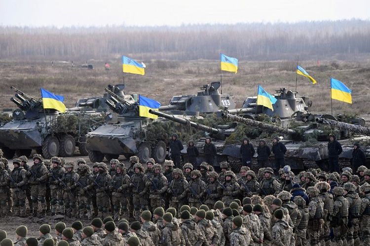 40 tentara dan 10 warga sipil Ukraina tewas usai diserang Rusia (kompas)