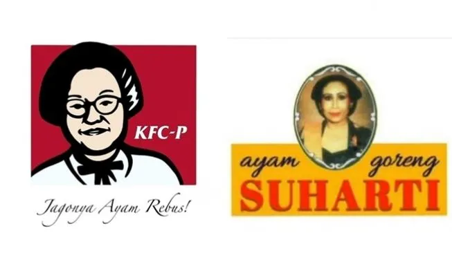 Meme Megawati KFC-P jagonya ayam rebus (Net)