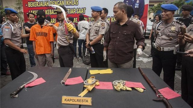Pelaku klitih di Yogyakarta ditangkap (BBC)
