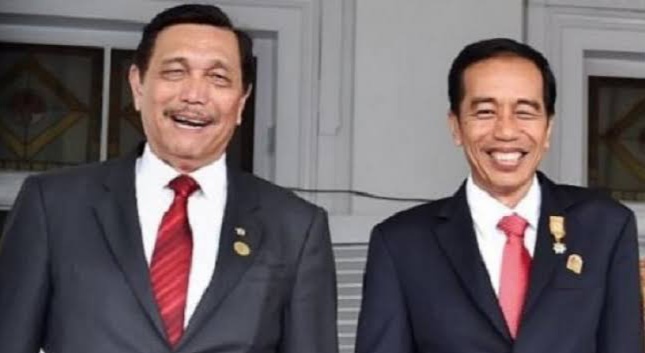 Presiden Jokowi dan Menko Marves Luhut BInsar Pandjaitan (Terkini)