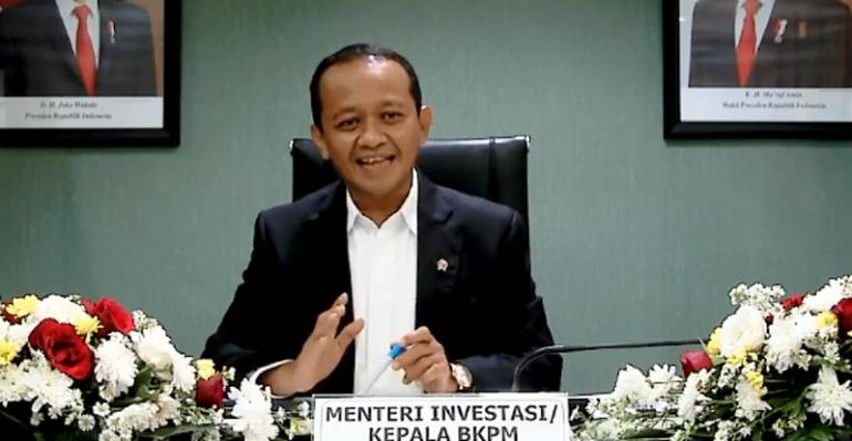 Menteri Investasi Bahlil Lahadalia (rakyat merdeka)