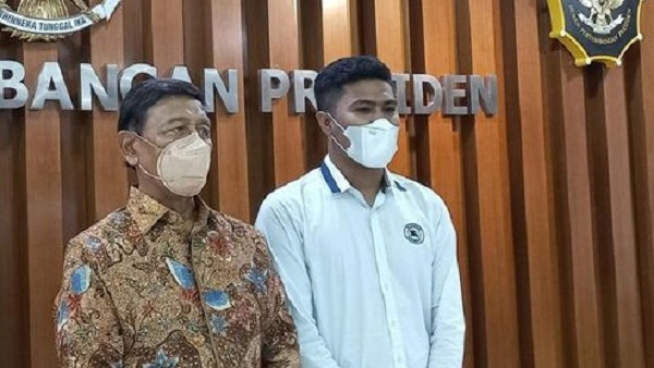 Pernah Temui Wiranto-Pro TWK KPK, Ketum Partai Mahasiswa Jadi Sorotan. (Gelora).