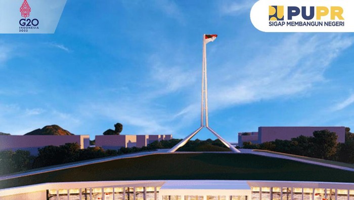 Desain Bangunan IKN Disebut Tiru Gedung di Canberra, PUPR Buka Suara. (Foto: Dok. Akun Twitter Kementerin PUPR).