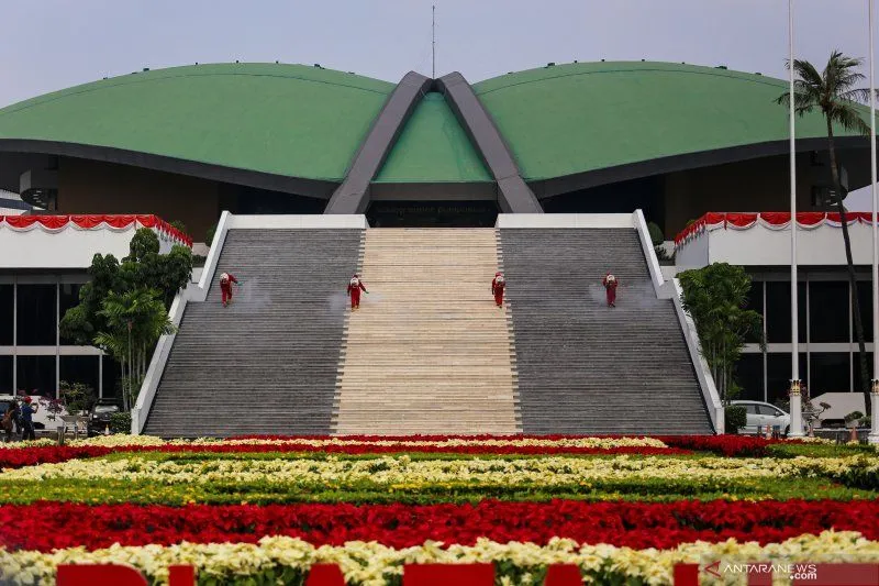 Ilustrasi Gedung DPR (antara)