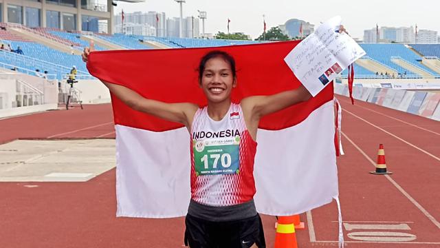 Maraton Putri Juara, Indonesia Tambah Emas di SEA Games 2022