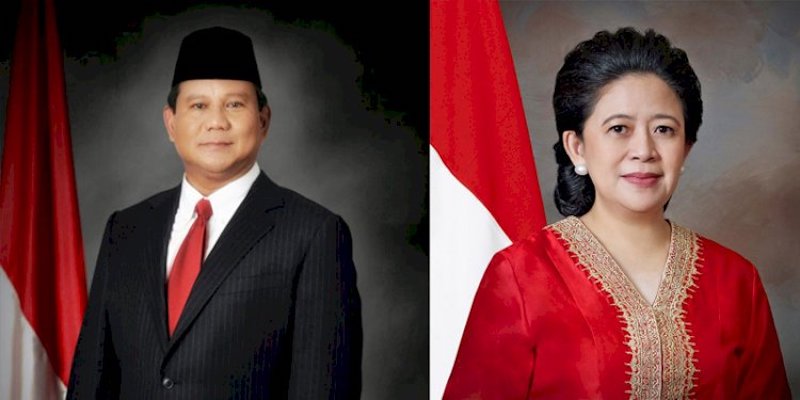 Prabowo Subianto dan Puan Maharani. (Kolase dari berbagai sumber).