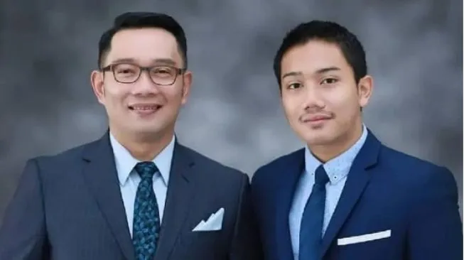 Ridwan Kamil dan putra sulungnya Emmeril Khan Mumtadz yang meninggal karena tenggelam di Sungai Aare,Bern, Swiss (suara)