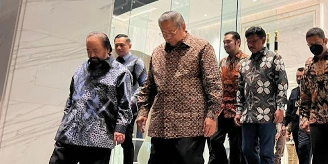 Ini Kata Nasdem soal SBY dan Surya Paloh Bertemu Minggu Malam. (Rmol).