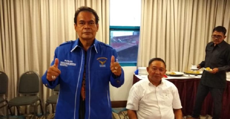 Plt. Ketum DPP FKPD-PD M. Subur Sembiring, saat rapat menjelang kongres yang di gelar di Hotel Acacia, Jakarta, Senin (6/6). (Foto: Istimewa)