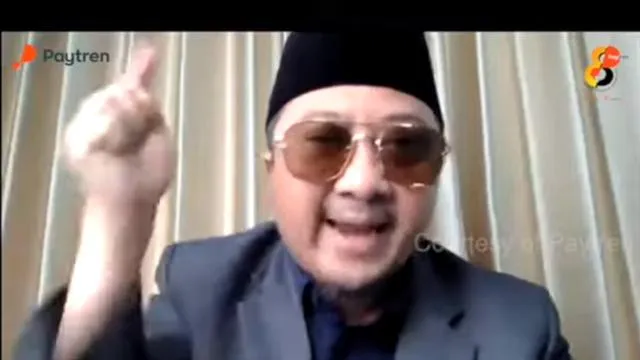 Ust.Yusuf Mansur pada acara Sewindu PayTren. Dok: YouTube