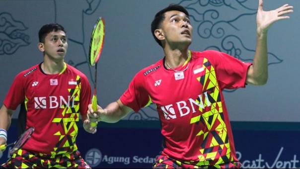 Hasil Indonesia Open 2022: Indonesia tak mempunyai wakil tersisa di semifinal dan gagal meraih juara. (Sumber: Twitter @INABadminton/PBSI)
