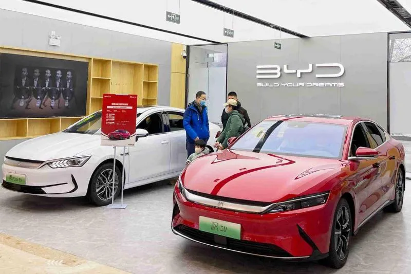 BYD dipilih tesla sebagai penyedia baterai mobil listrik (Net)